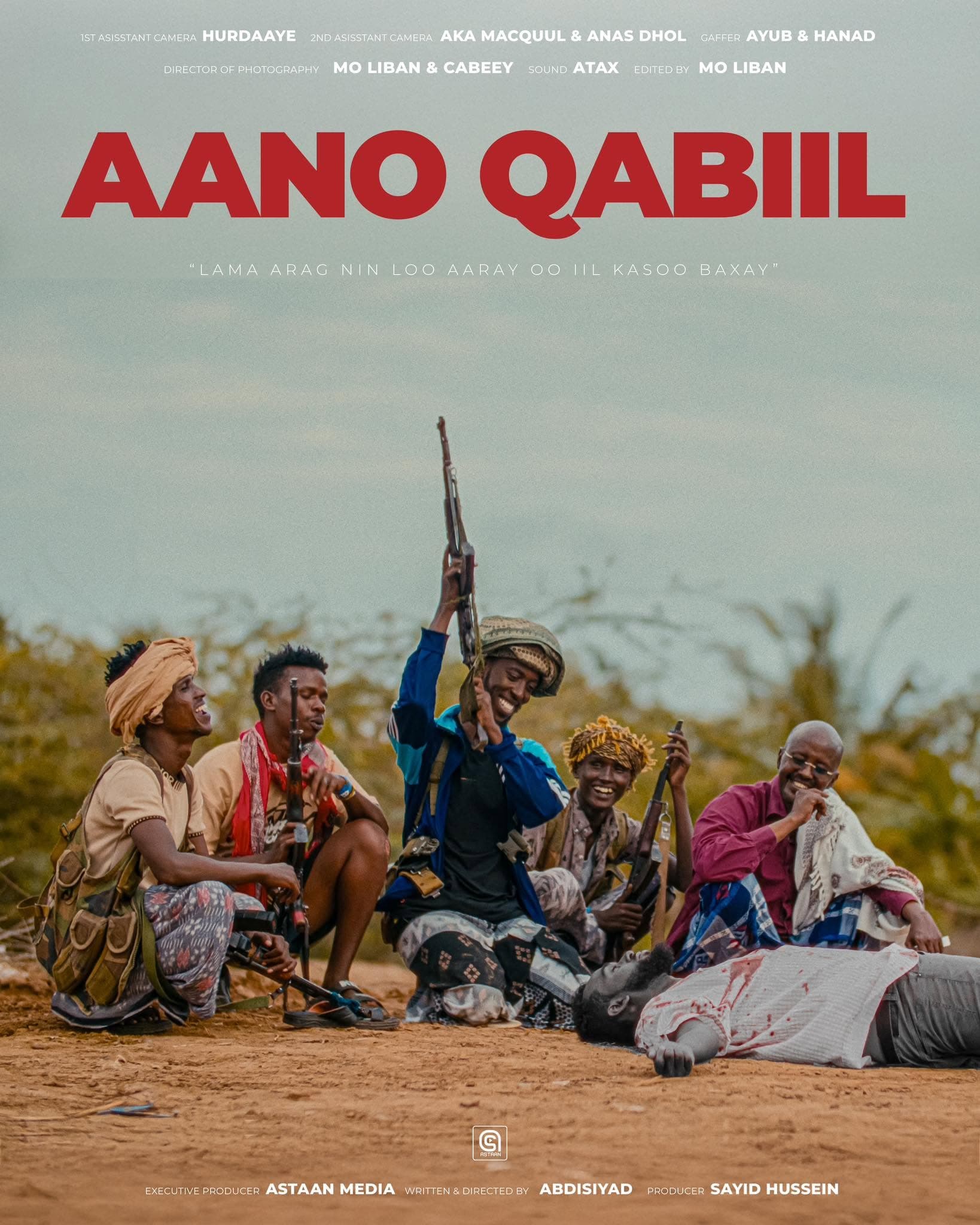 Scene from Aano Qabiil, a short film on the cycle of clan revenge