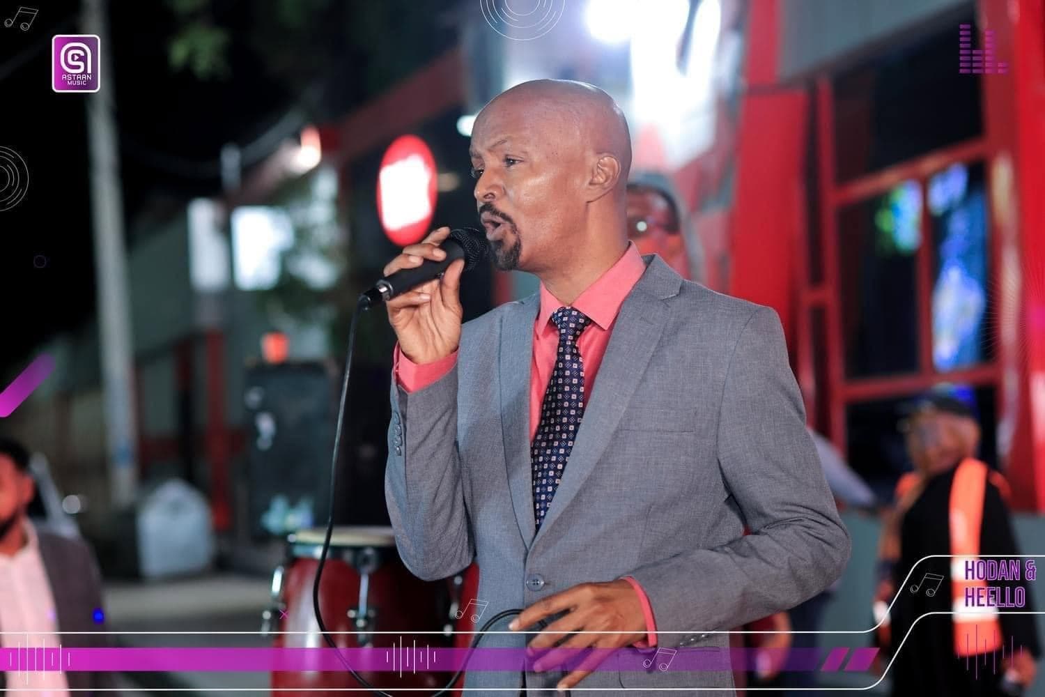 Night street concert in Hodan District, Mogadishu, produced by Astaan TV